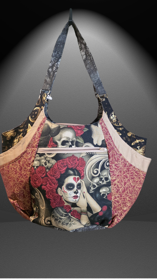 Sugar Skull Diva Bag